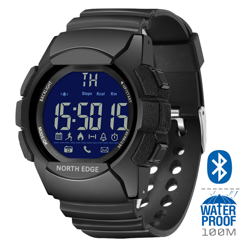 Outdoor Sport Smart Watch - NORTH EDGE AK 100M 방수 야외