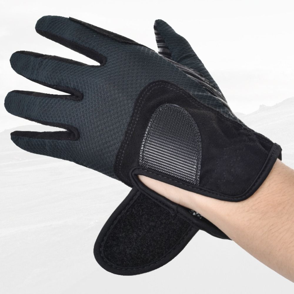 Horse Riding Glove - 스웨이드 승마 장갑 내마모성 경량 승마