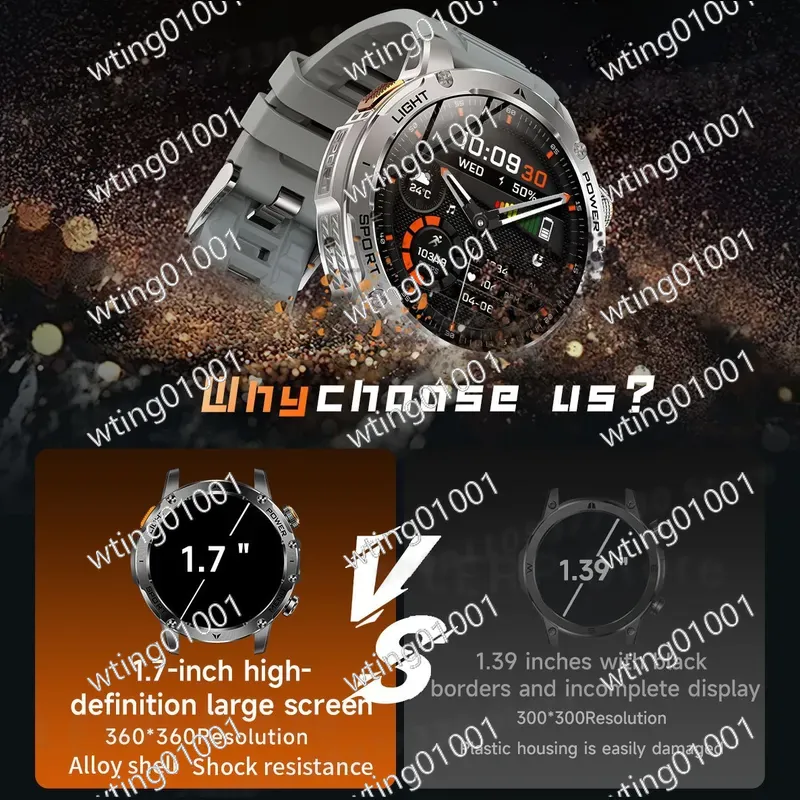 AK87 스마트워치 아웃도어 손전등 블루투스 통화 10 - Outdoor Sport Smart Watch 리뷰 및 가격