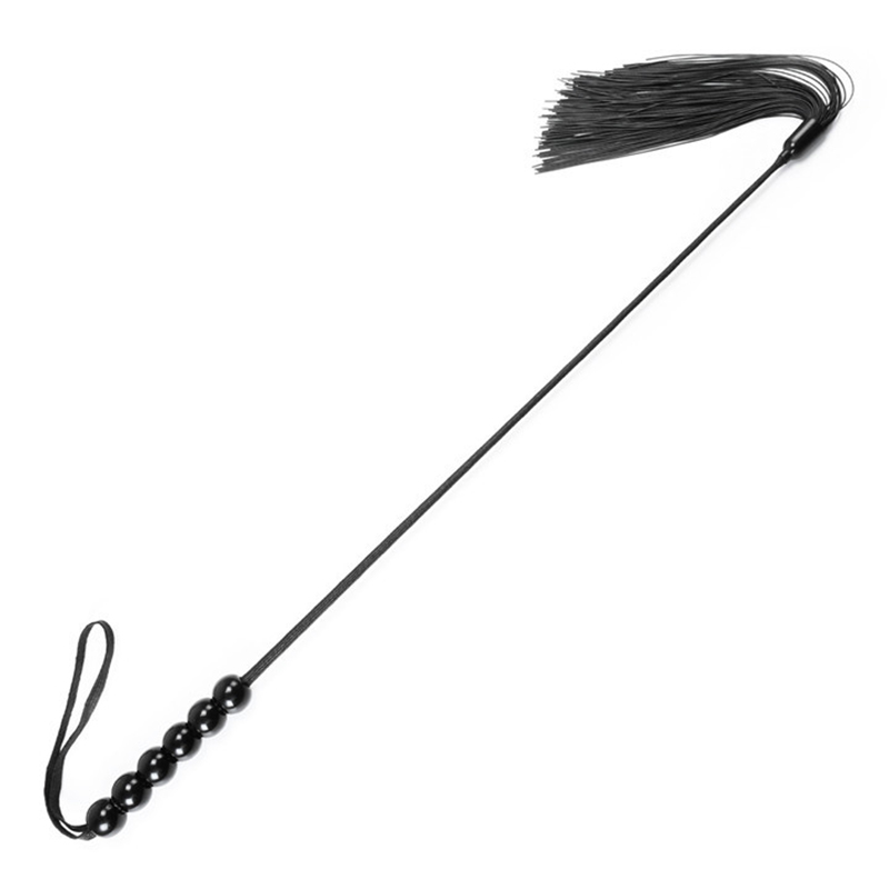 48.5cm 6 개의 구슬 손잡이 실리콘 술 탑 롱 스 - Riding Crop Dressage 리뷰 및 가격