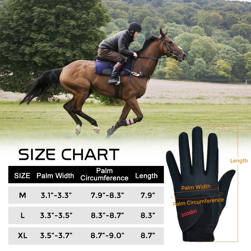 승마 장갑 야외용 통기성 승마 장갑 사이클링, 러닝용  - Horse Riding Glove 리뷰 및 가격