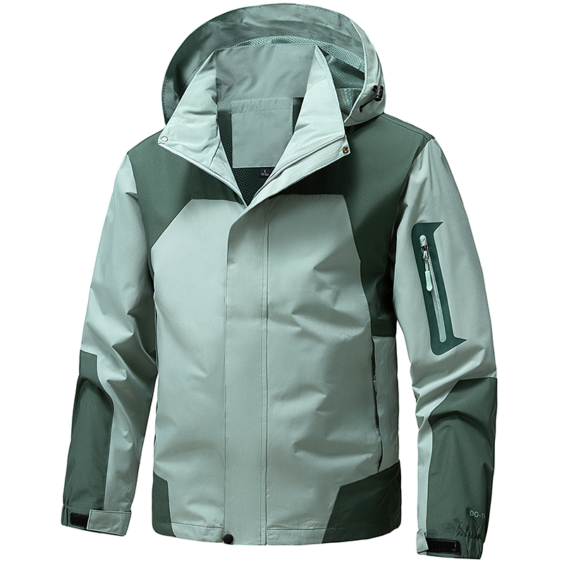 소프트쉘 아웃도어 자켓 남성용 지퍼업 후드 방수 자켓  - Outdoor Sport Windbreaker 리뷰 및 가격