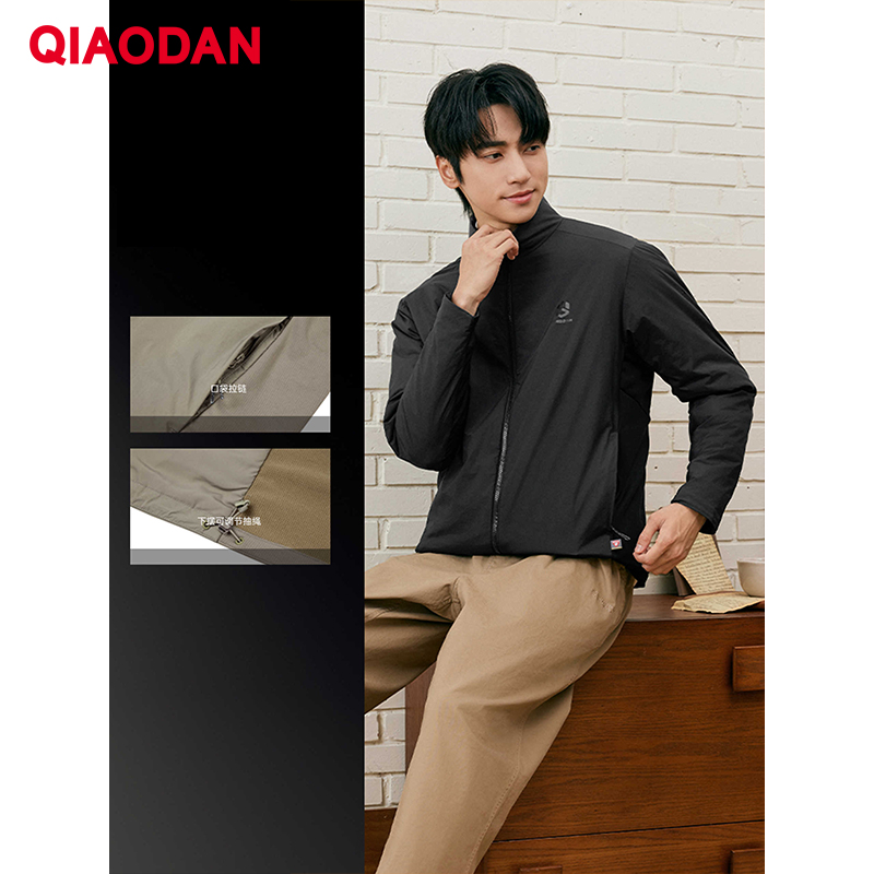 QIAODAN 남성용 면 패딩 재킷 정전기 방지 방풍  - Outdoor Sport Windbreaker 리뷰 및 가격