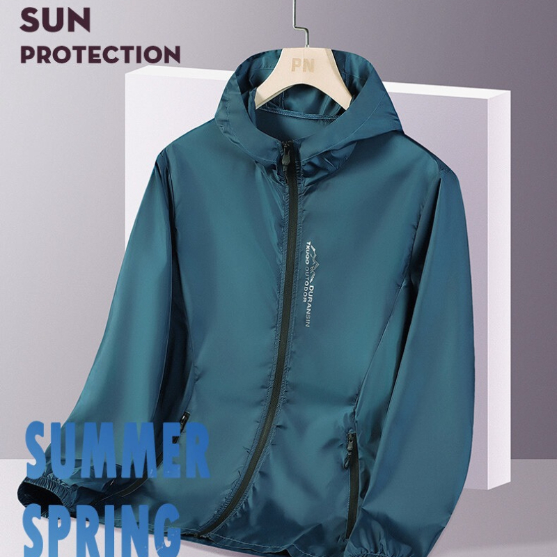 UPF50+ 여름 야외용 속건 자외선 차단 얇은 재킷  - Outdoor Sport Windbreaker 리뷰 및 가격