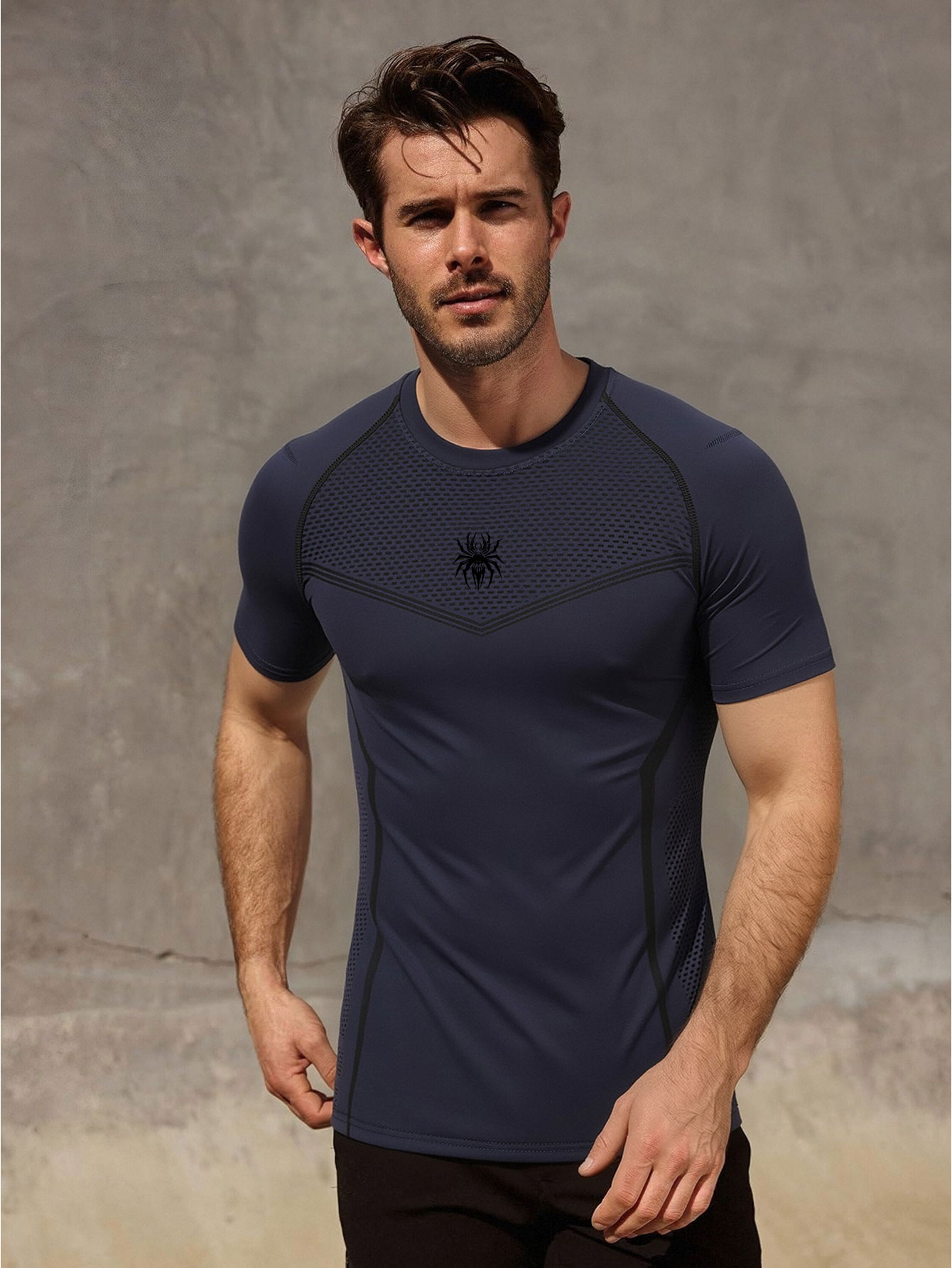 짐 허브 프린트 남성용 컴프레션 티셔츠 운동 스포츠 빠 - Outdoor Sport.Hub 리뷰 및 가격