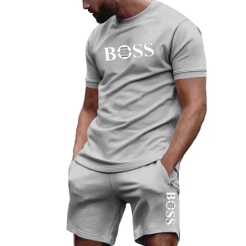남성 투피스 스포츠웨어 반팔 티셔츠와 바지 세트 러닝  - Outdoor Sport Leisure 리뷰 및 가격