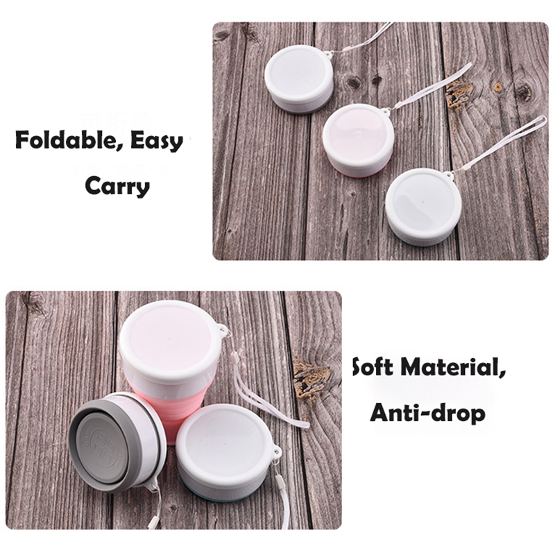 200Ml 실리콘 접는 유리 캠핑 여행 머그잔 휴대용  - Outdoor Sport Glass Water Bottle 리뷰 및 가격