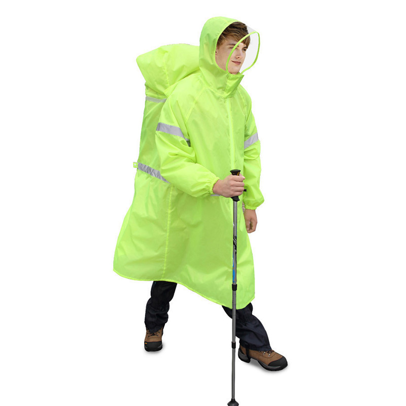 유니섹스 반사 기능 야외 등산 가방 배낭 레인코트 레인 - Outdoor Sport Windbreaker 리뷰 및 가격
