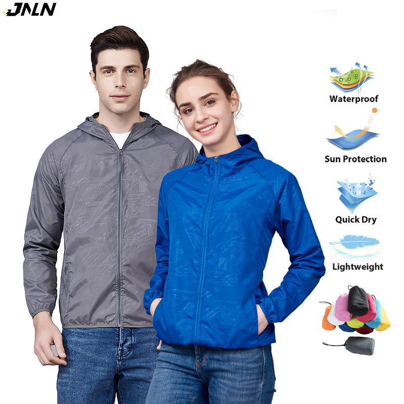 JNLN 남여 하이킹 자켓 남성 여성 방수 빠른 건조  - Outdoor Sport Windbreaker 리뷰 및 가격