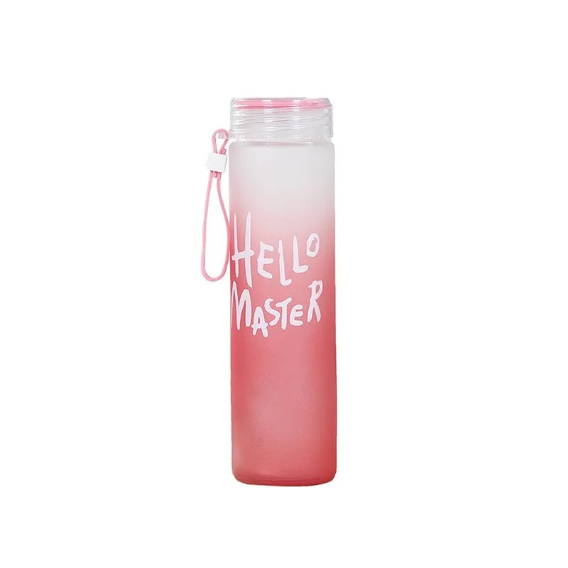 활동적인 라이프스타일을 위한 350ml 스포츠 실리콘  - Outdoor Sport Glass Water Bottle 리뷰 및 가격